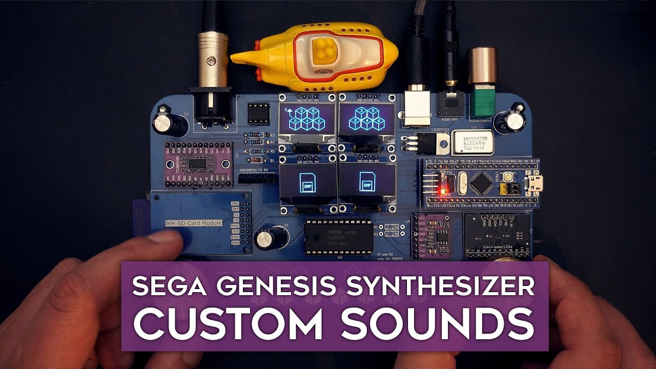 DAFM/SEGA Genesis/Yamaha YM3438 selfmade FM sounds