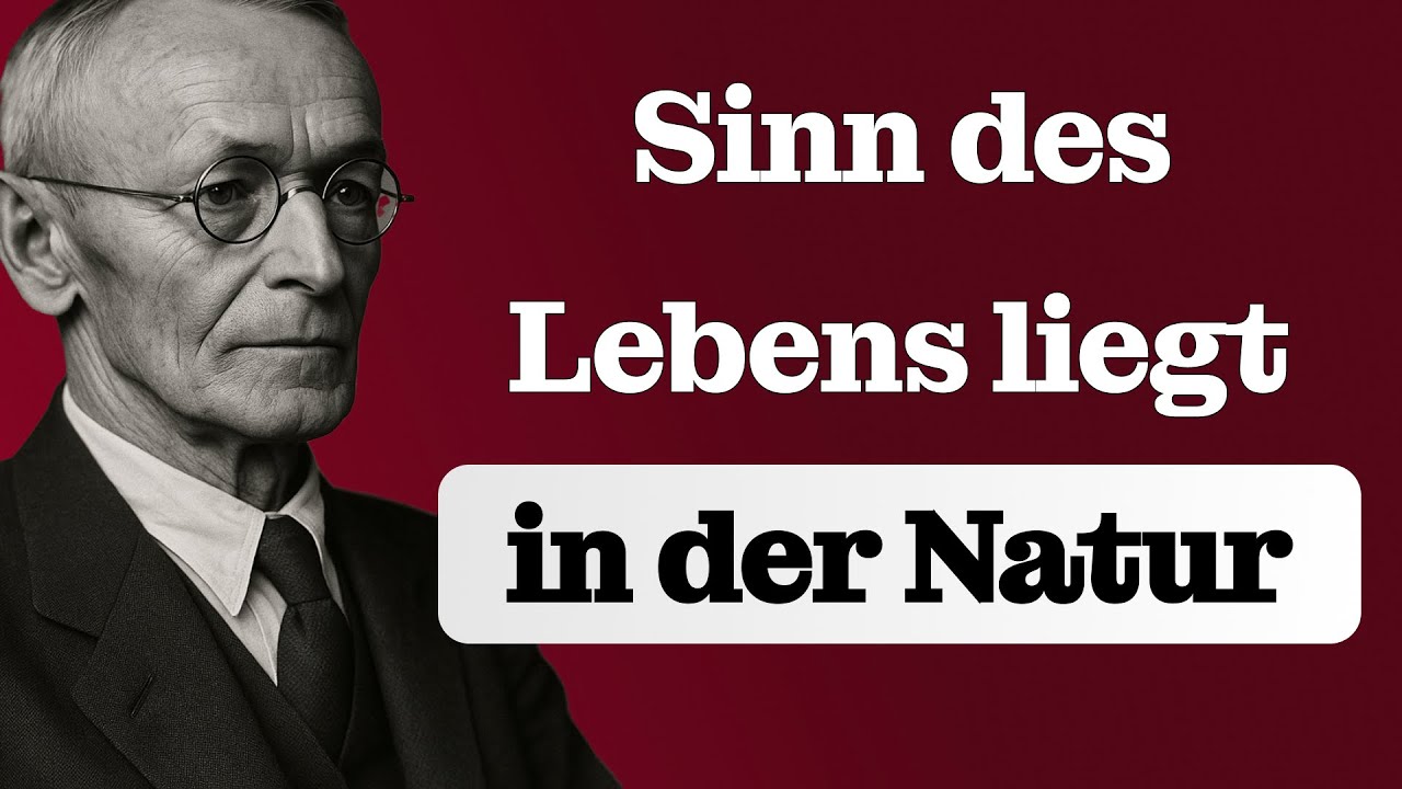 Der Sinn des Lebens findet sich in der Natur – Die geniale Philosophie von Hermann Hesse
