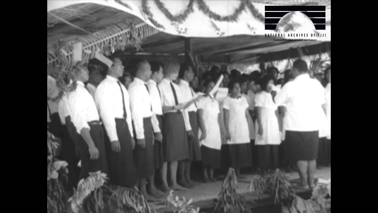 Opening of 'Tariag Sau' Building in Rotuma 1971