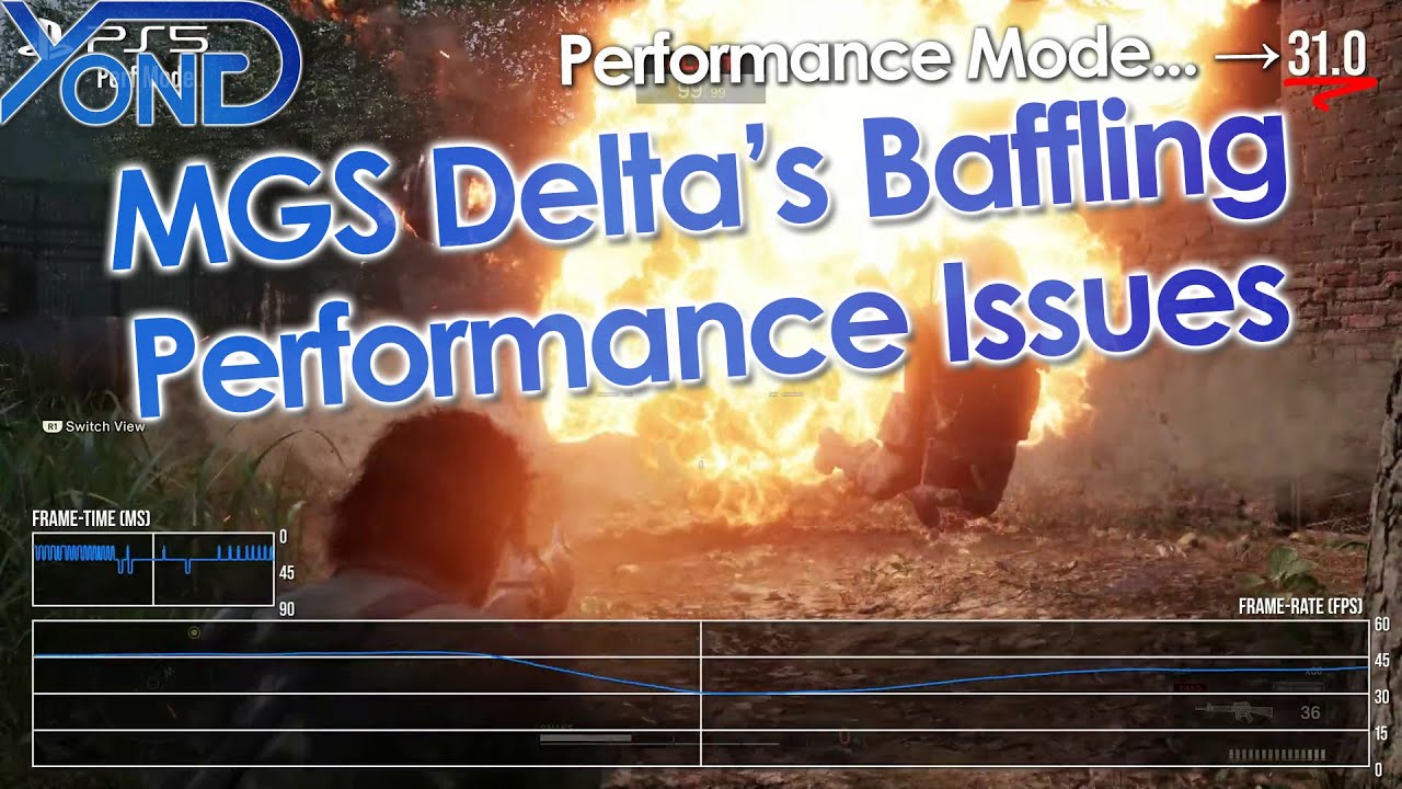 Konami Launch Metal Gear Solid Delta With Baffling Performance Issues...