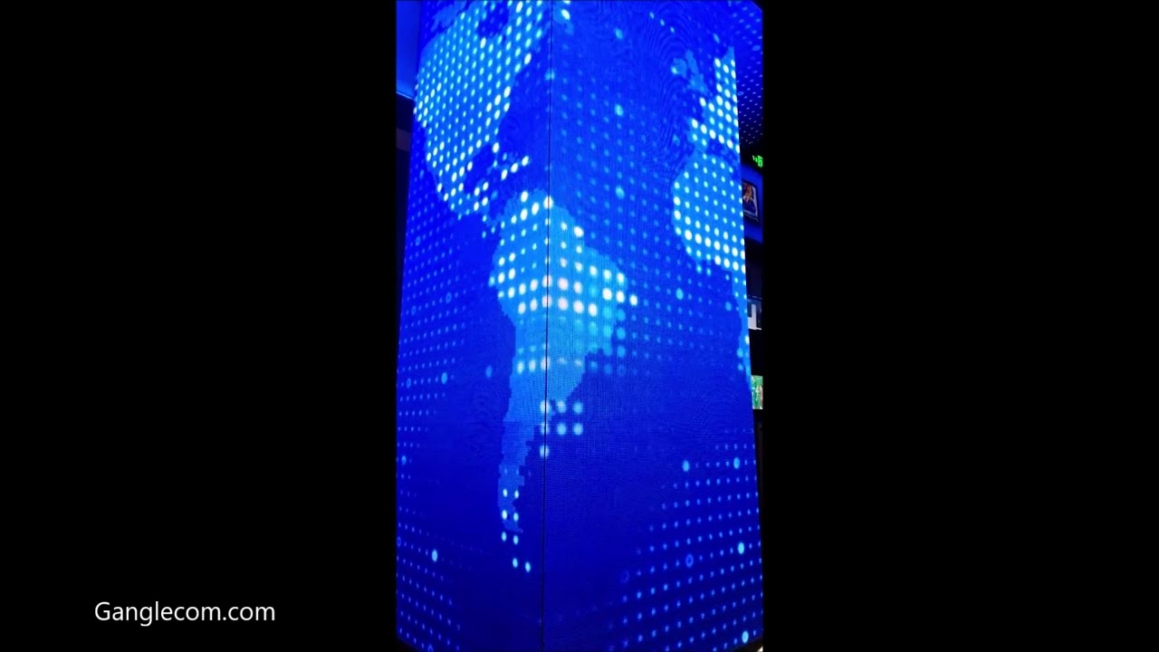 LED Pillar in CGTN Newsroom