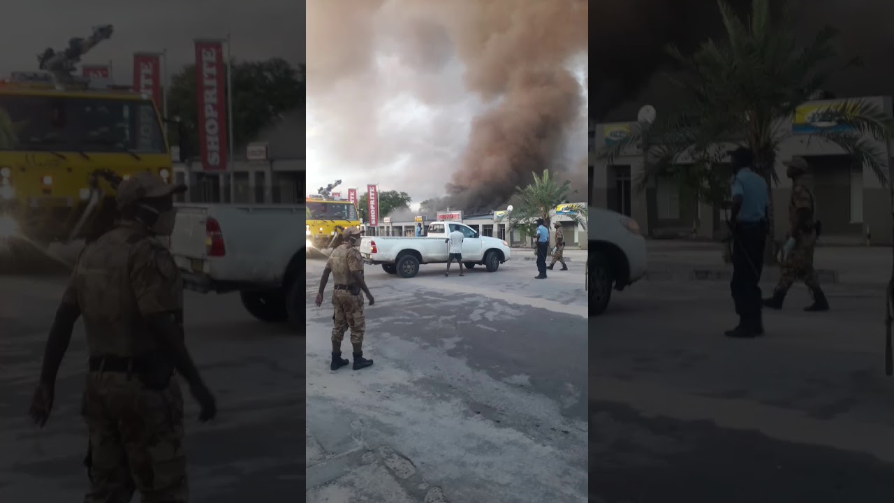 ShopRite Burns in Katima mulilo