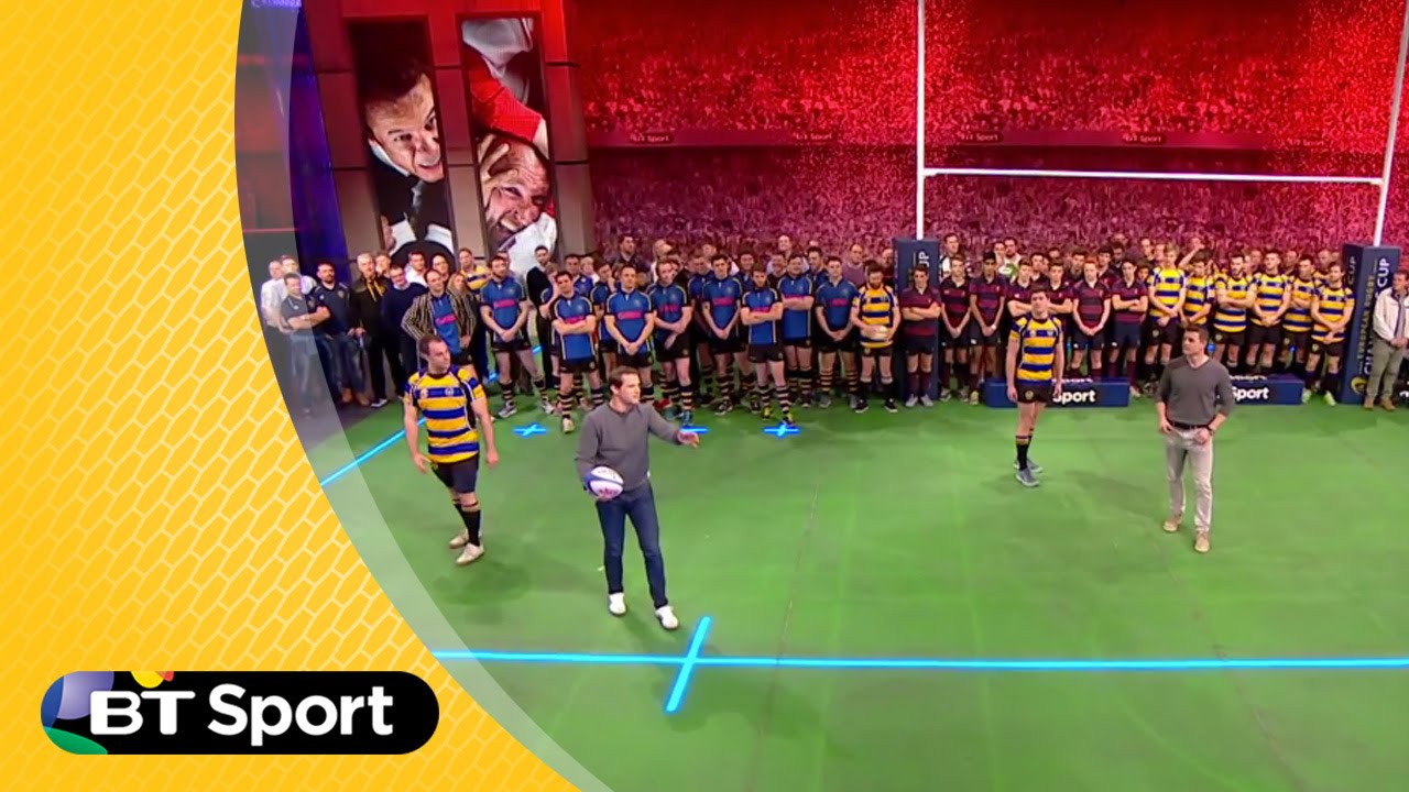 Pitch Demo: Brian O'Driscoll & Nick Evans phase play masterclass | Rugby Tonight