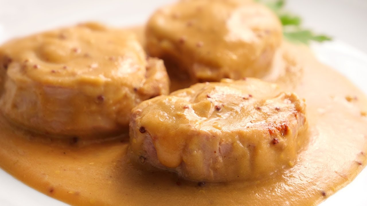 Solomillo en Salsa a la Mostaza muy fácil de hacer y riquísimo