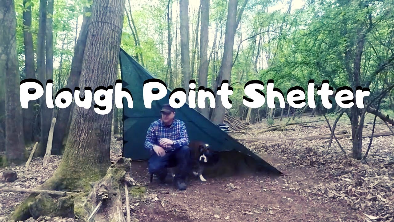 Plough Point Tarp Shelter | The Easiest Tarp Shelter | DD 3x3 Tarp configurations