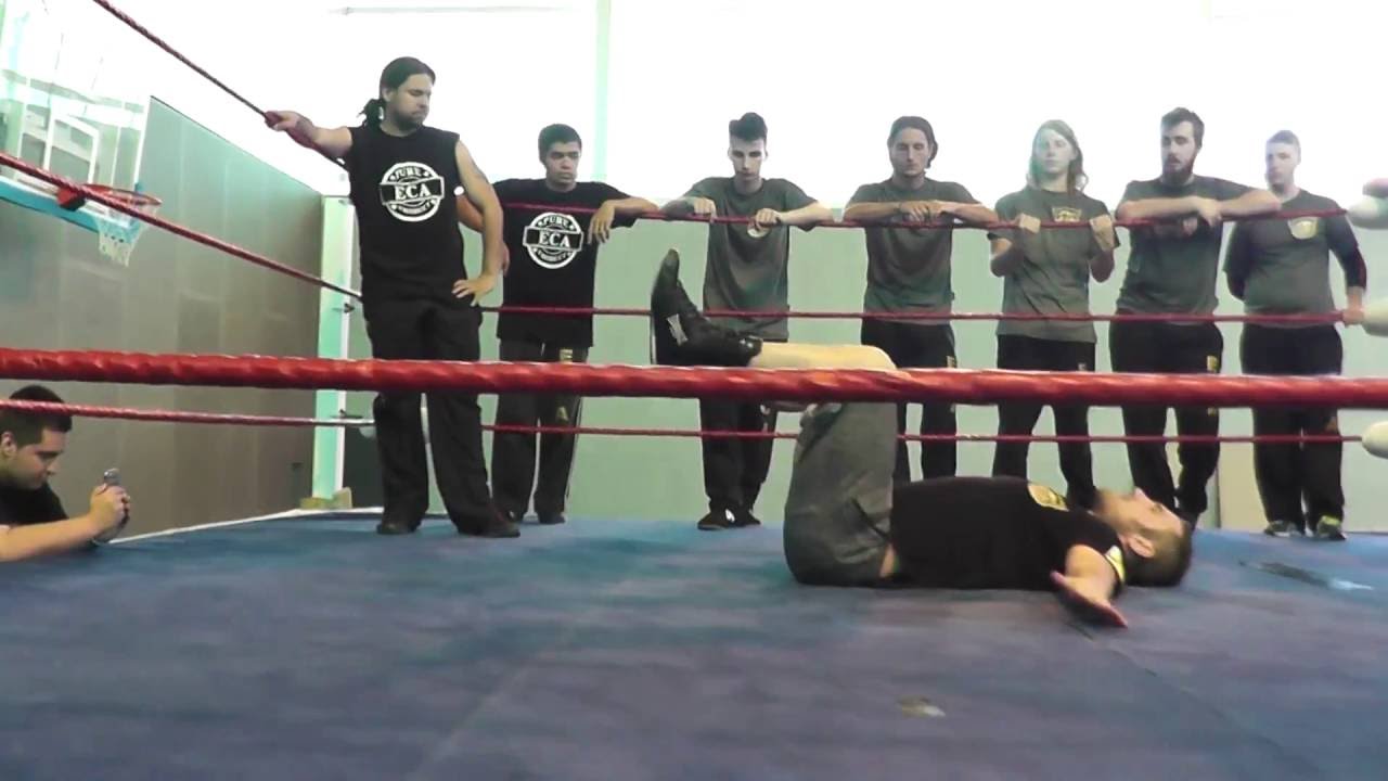 Comment faire une chute de dos - Stage CLEMENT PETIOT - Juillet 2016 - Ecole de Catch Aya #1