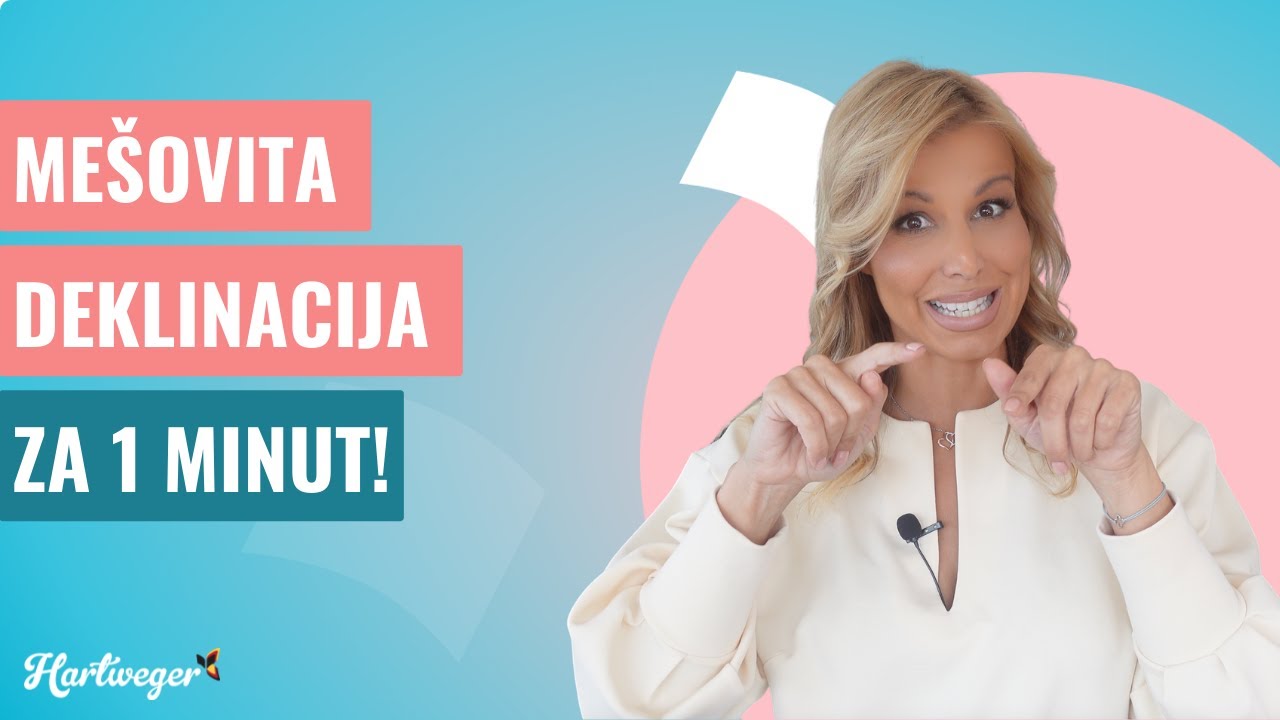 Deklinacija prideva za 1 minut! I Nemački jezik I Nataša Hartweger