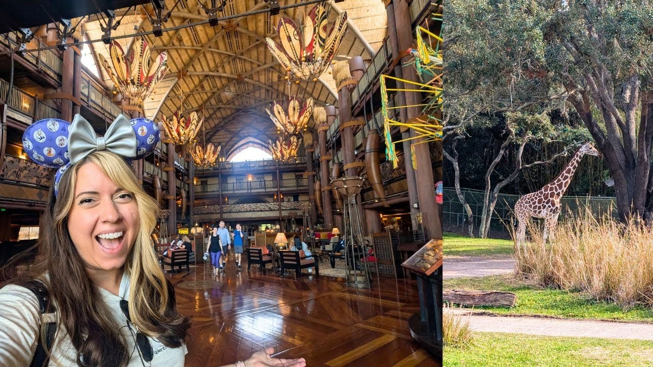 Animal Kingdom Lodge Resort Tour Walt Disney World 2025