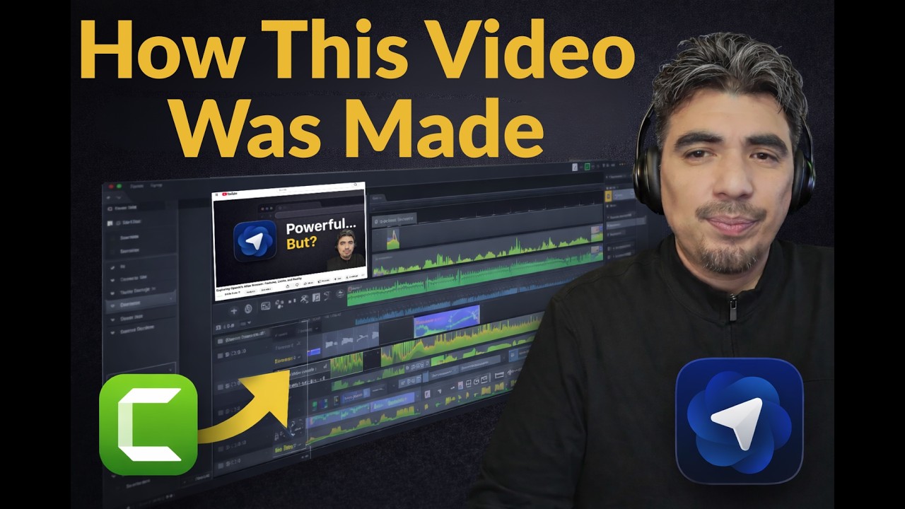 Behind the Scenes: Editing My Atlas Browser Review in Camtasia