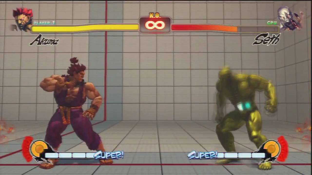 SFIV: Akuma/Gouki Basic Combos TRUE-HD QUALITY