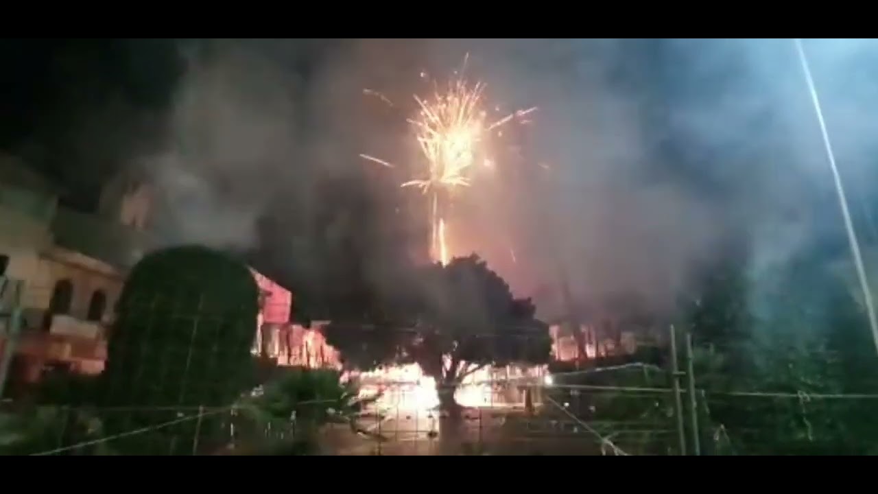 Fuegos artificiales de las Fiestas Patronales de #benissa  en honor a la Puríssima Xiqueta