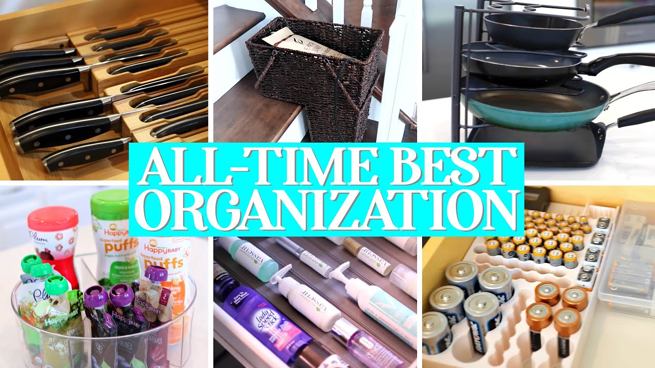 10 ALL-TIME BEST ORGANIZATION PRODUCTS EVERY HOME NEEDS!