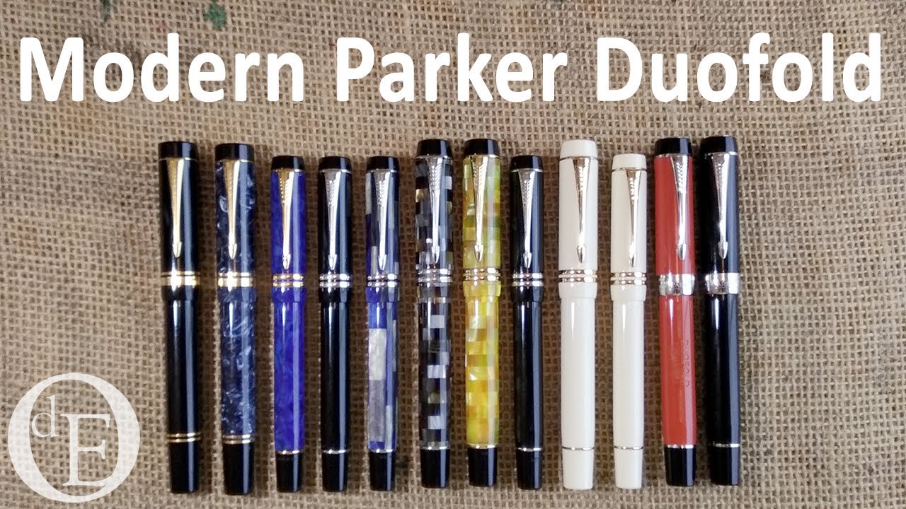 Collection Overview - Modern Parker Duofold
