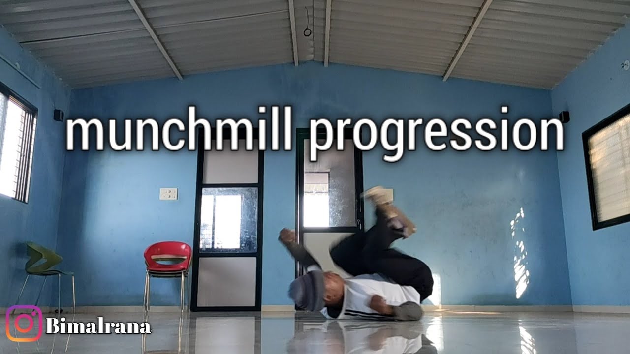 Munchmill ( Babymill ) progression | bboy Powermoves | Bimal rana