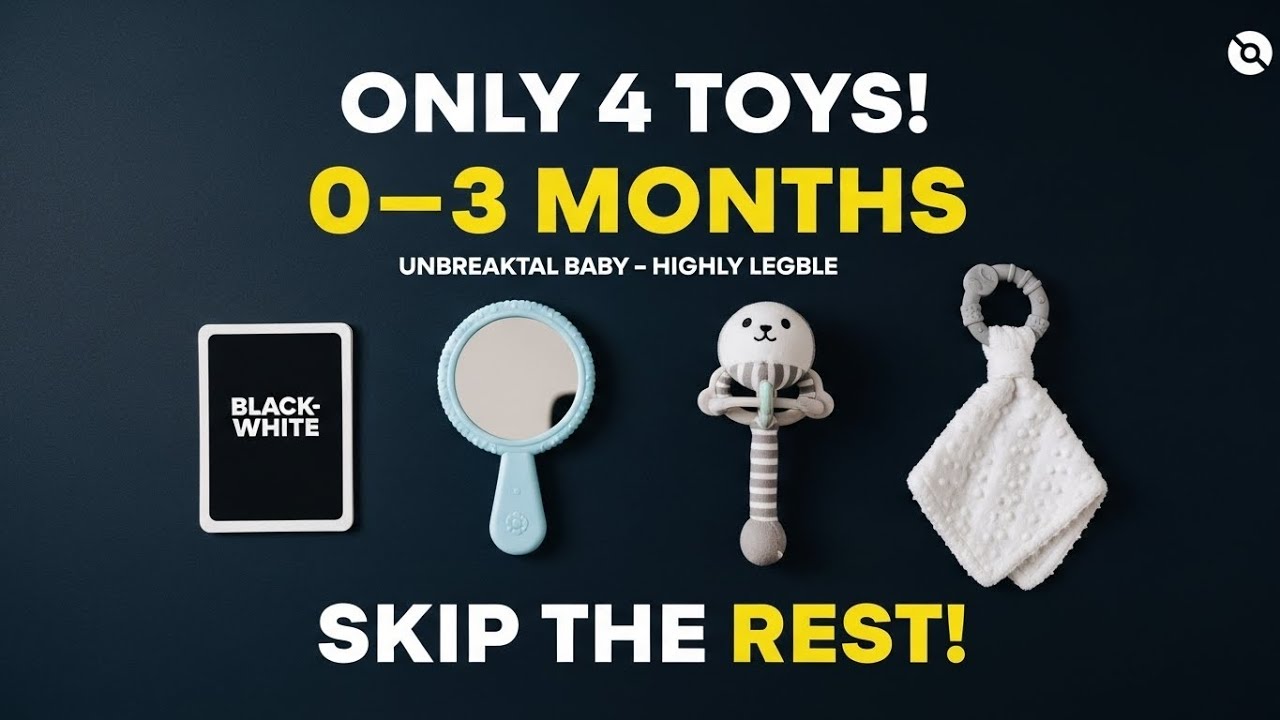 Newborn Toys for Age 0–3 Months: Skip the Clutter—These 4 Are All You Need!