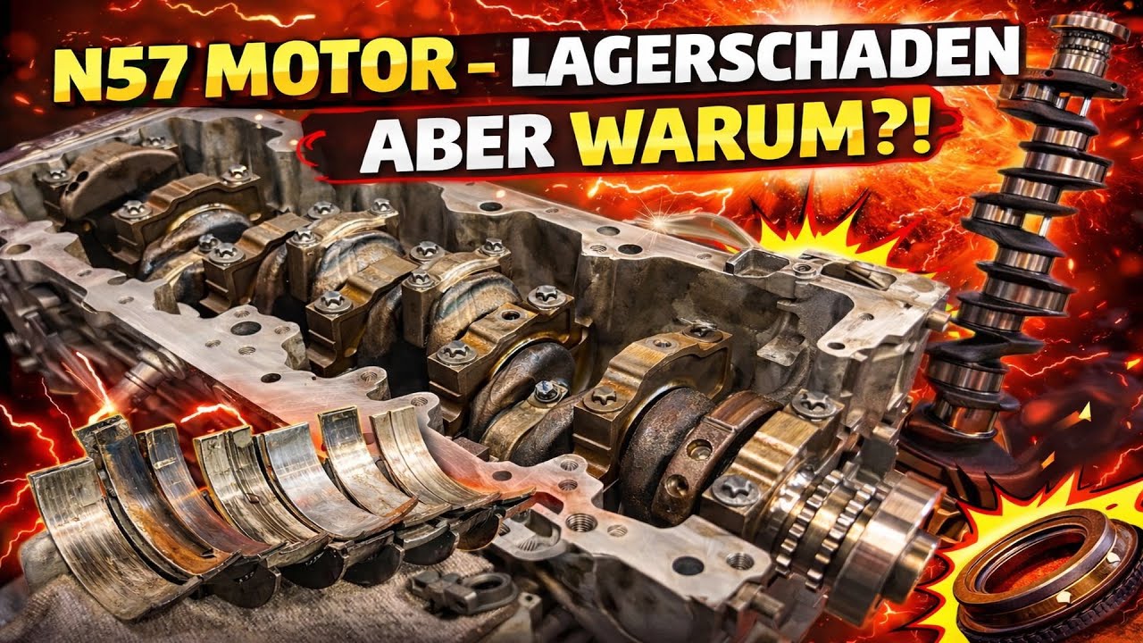 BMW N57 Motor - Lagerschaden/Motorschaden- Aber warum passiert das?! Was ist die Ursache? 