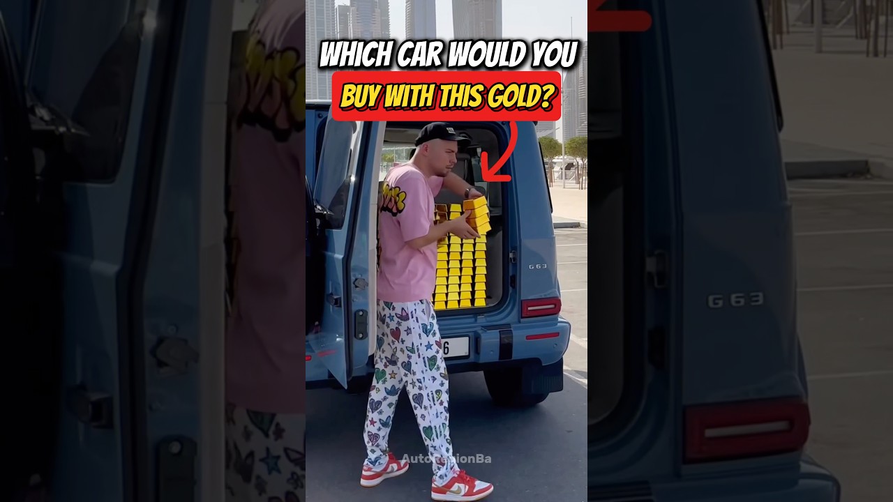 Какую машину вы бы купили за это золото? 🚗🤑 #шорты #автомобиль #машина #золото