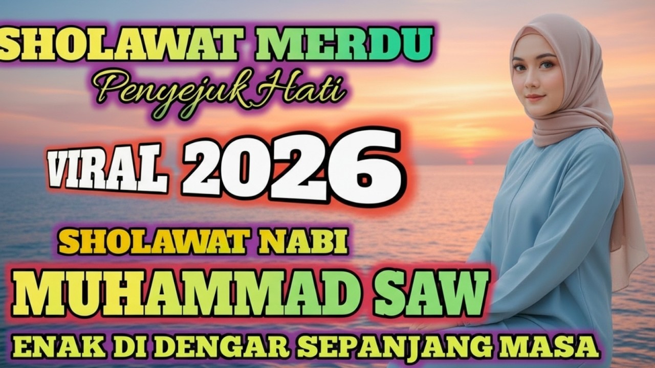 Sholawat Merdu Menenangkan 2026 | Cocok Untuk Dzikir & Doa