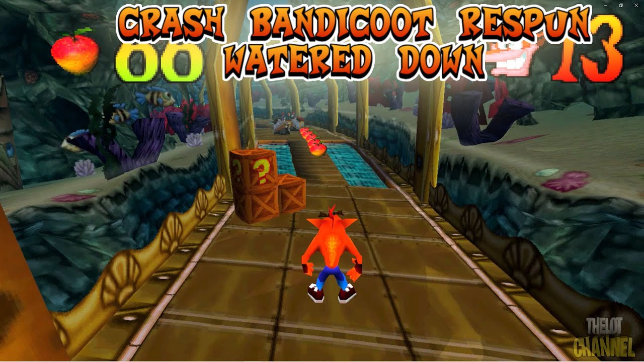 WATERED DOWN - Level 4 Crash Bandicoot Respun
