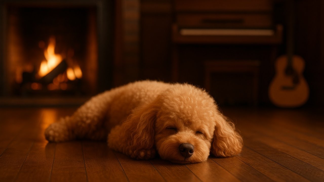 1 Hour Cozy Autumn Piano & Guitar – Calm Music for Dogs | Guardian Angel Vol.31