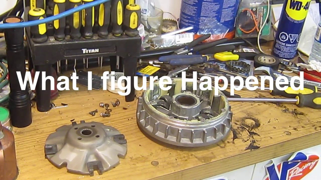 Rhino 660 Inspect Failed Primary Clutch
