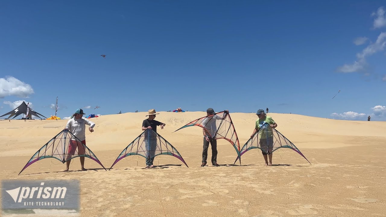 “How to Fly Kites” …. 4 Prism Synthesis’s at once