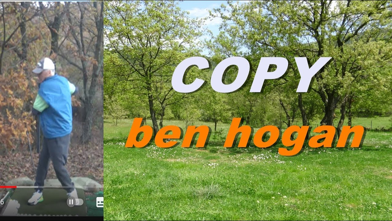 (BEN HOGAN) (old timer golfer) (START COPYING HIS SWING) #golfswing (2023)