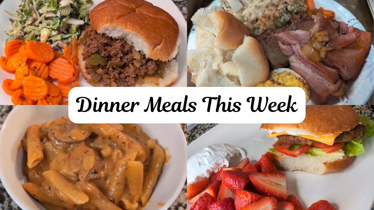 What's for Dinner? | Easy & Budget Friendly Meals | Dinner Meals This Week
