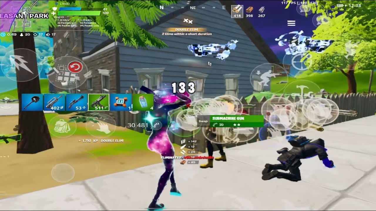 20 Kill Solo Squads - Fortnite Mobile (Gameplay)