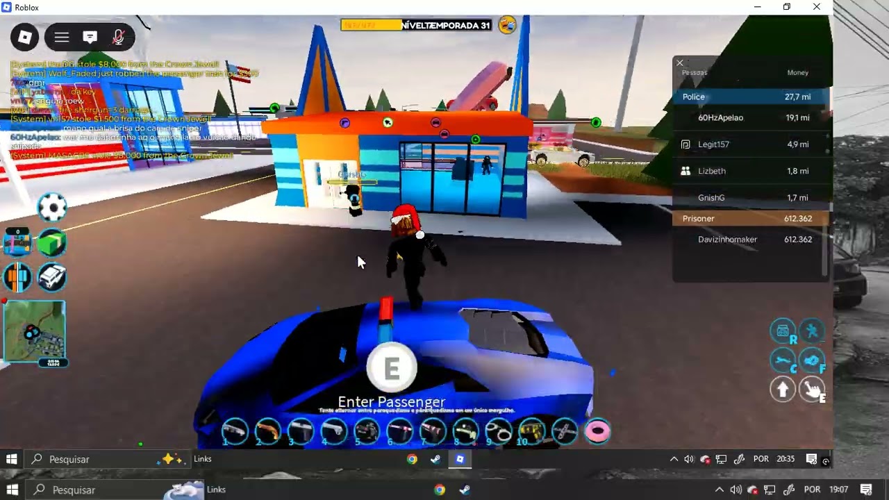Just a normal day in jailbreak roblox
