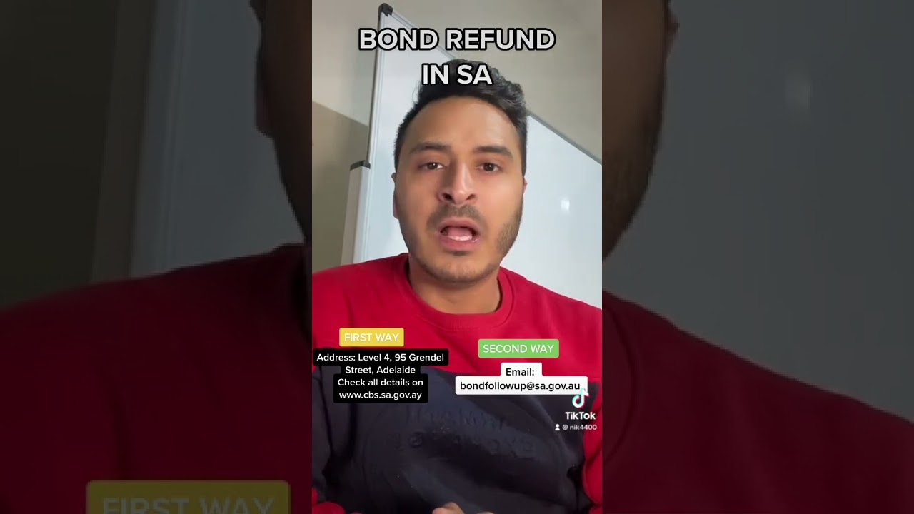 BOND REFUND IN SOUTH AUSTRALIA || STEP BY STEP  || REAL EXPERIENCE BY NIKHIL