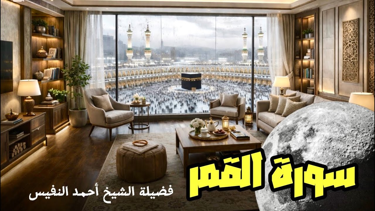 سورة القمر - القارئ احمد النفيس تلاوة موثرة خاشعة 🎙️