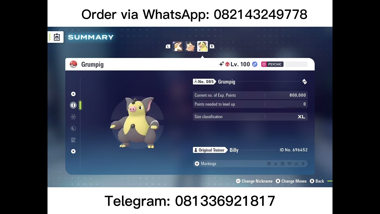 Grumpig - Pokemon Legends ZA