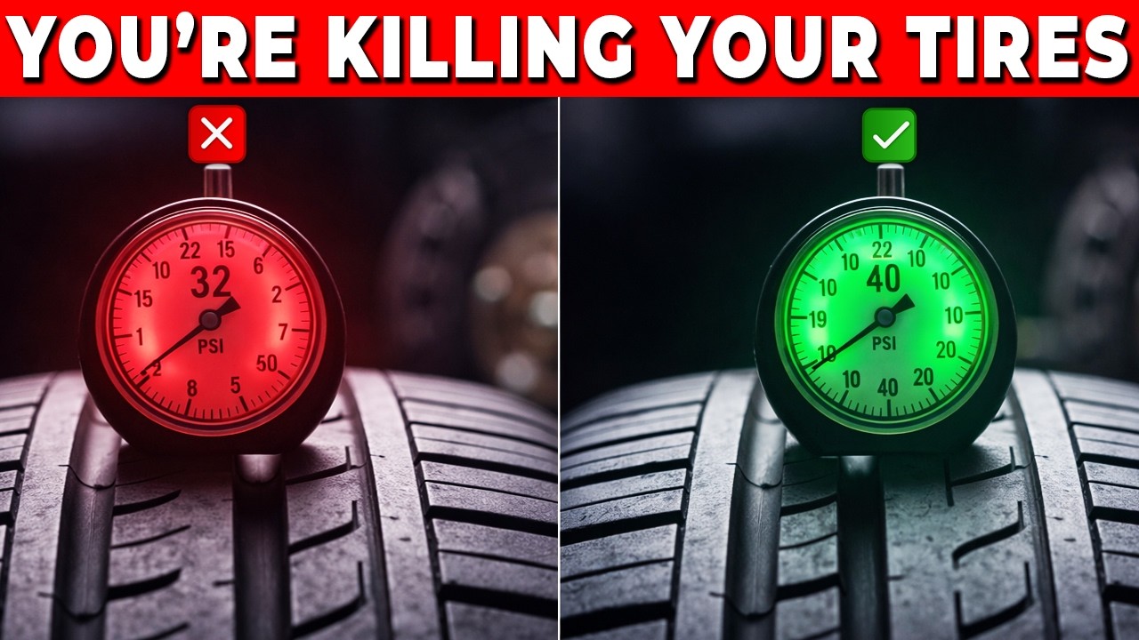 STOP Setting Tire Pressure to 32 PSI (It’s Destroying Your Car)