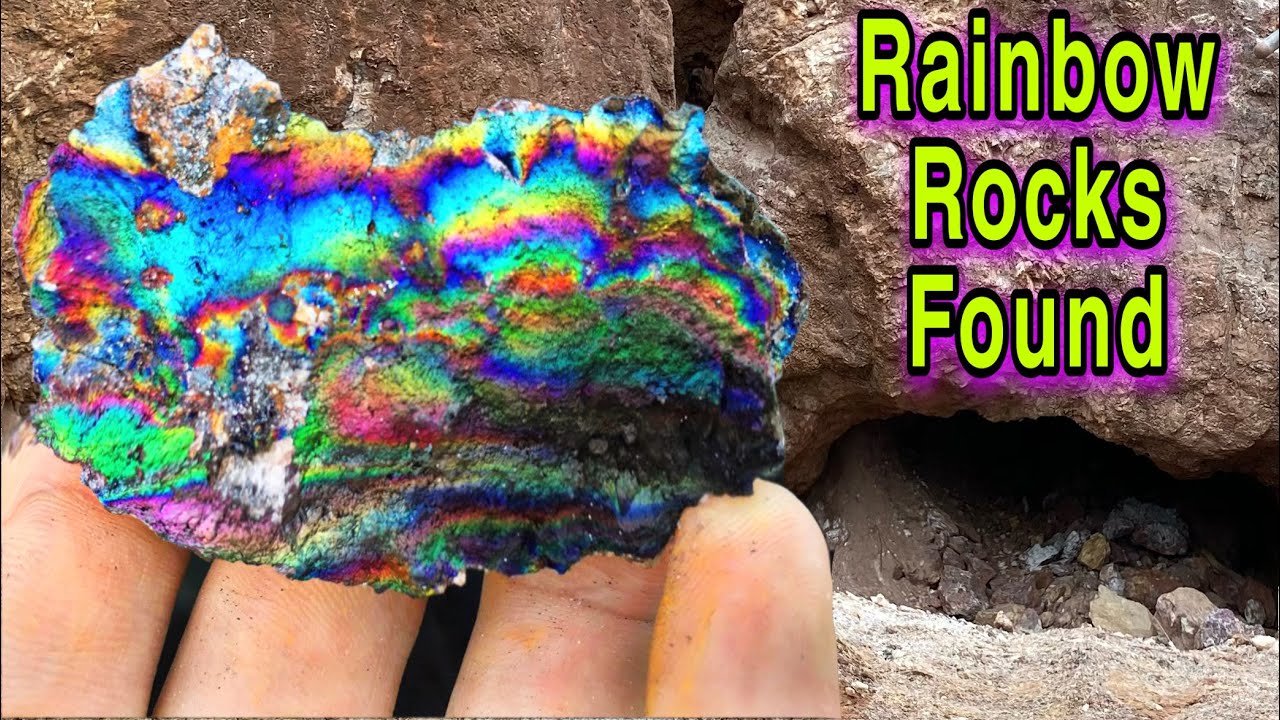 Digging Natural Rainbow Rock Crystals @ Graves Mt in Georgia