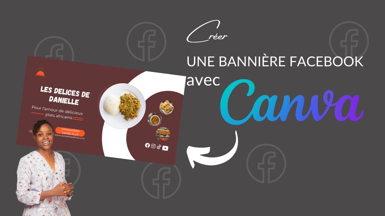 Comment créer une bannière/ photo de couverture Facebook avec Canva