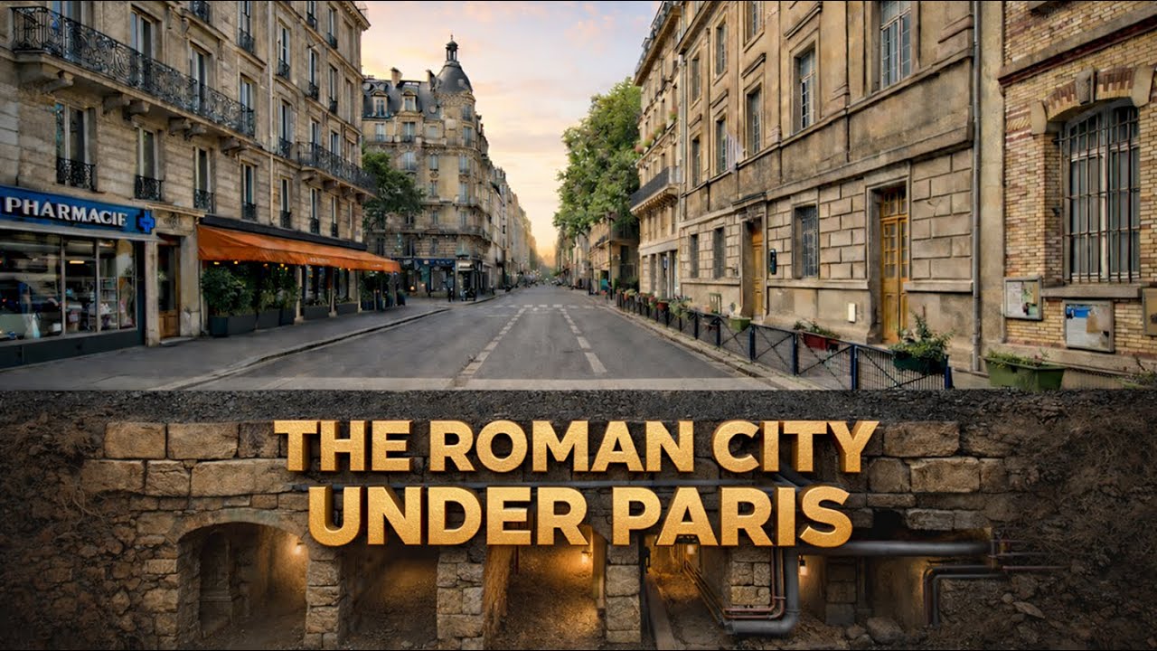 Roman Lutetia: The City Beneath Modern Paris (AI Reconstruction)