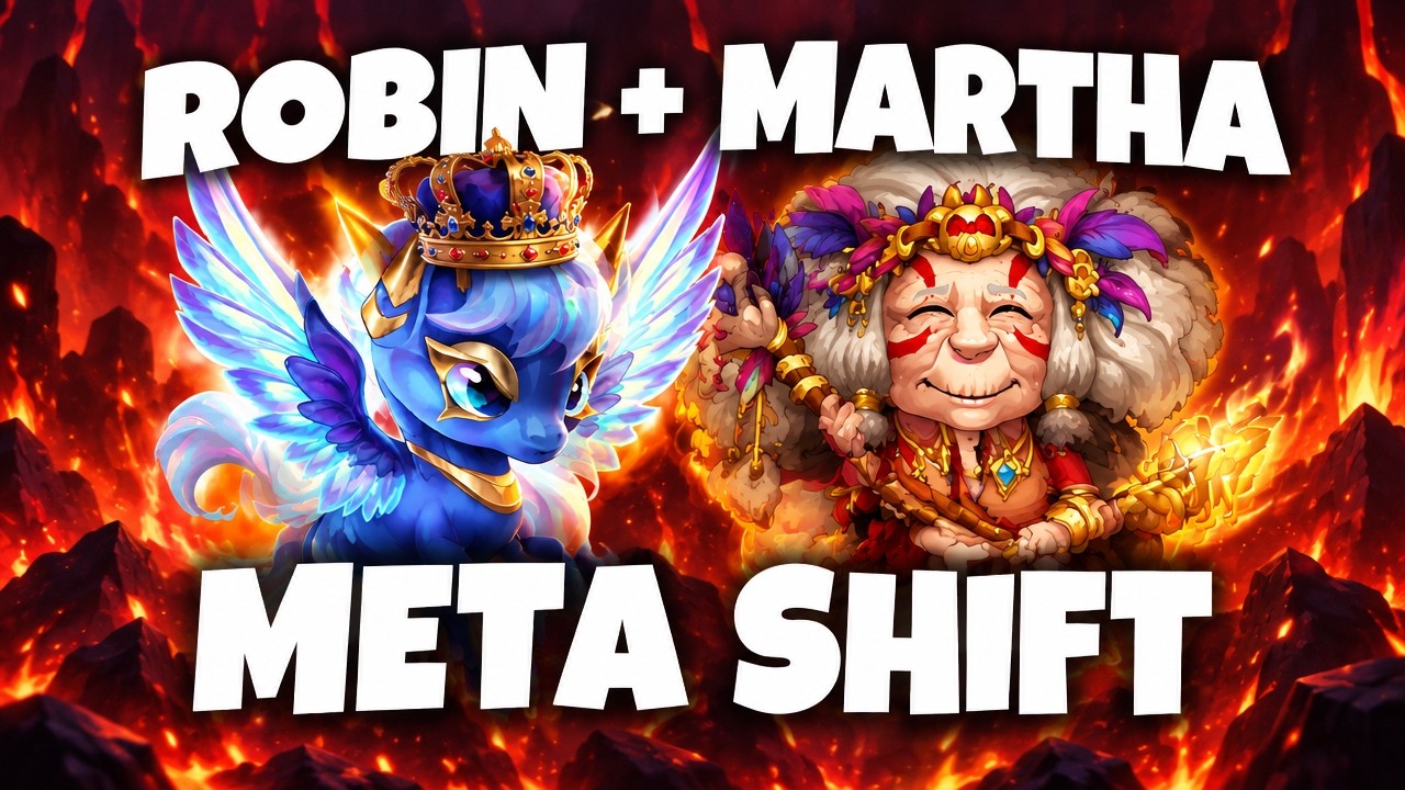 Robin + Martha Team = Meta Shift in Hero Wars