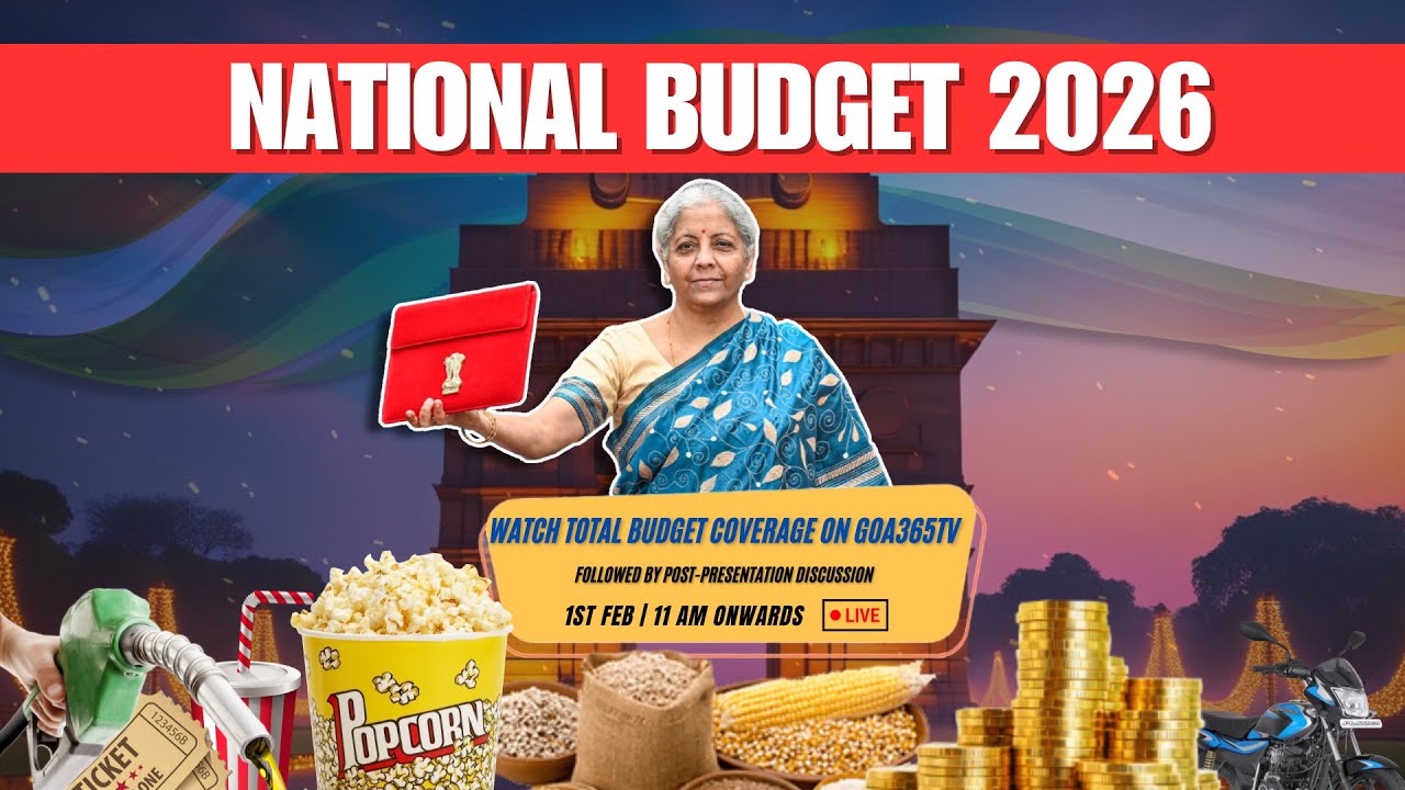 Live - Union Budget 2026 | Finance Minister Nirmala Sitharaman's Budget Speech | GOA365 TV