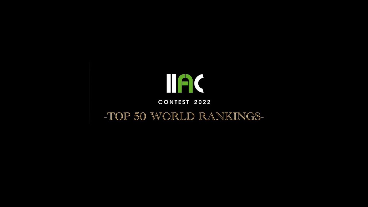 2022 IIAC TOP 50 Works