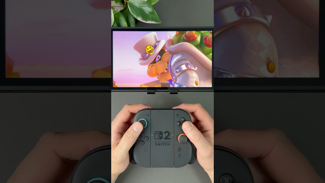 Mario Odyssey Nintendo Switch 2 Handheld Gameplay #marioodyssey #nintendoswitch2