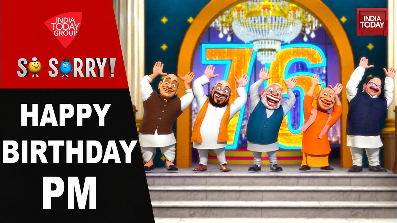 Happy Birthday PM Modi | So Sorry | PM Modi | Happy Birthday | BJP | Aaj Tak So Sorry