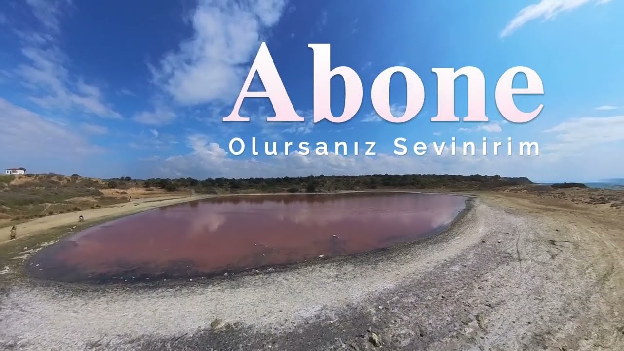 Pembe Göl ( Çanakkale ) #pinklake #biker #travel #pembegöl #bikevlog #gezi #biketravel