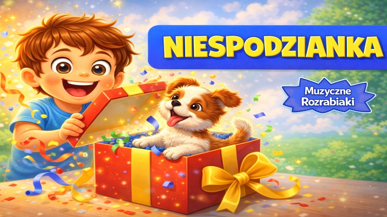 Muzyczne Rozrabiaki - 🎁 Niespodzianka🎁 - Piosenki dla dzieci 🎹🎷🎼