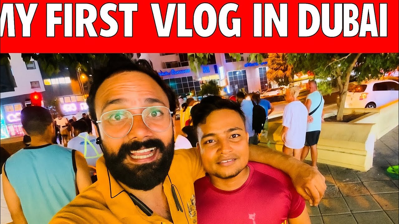 My First Vlog in Dubai | Dubai Night Life | Dubai Vlog 2025