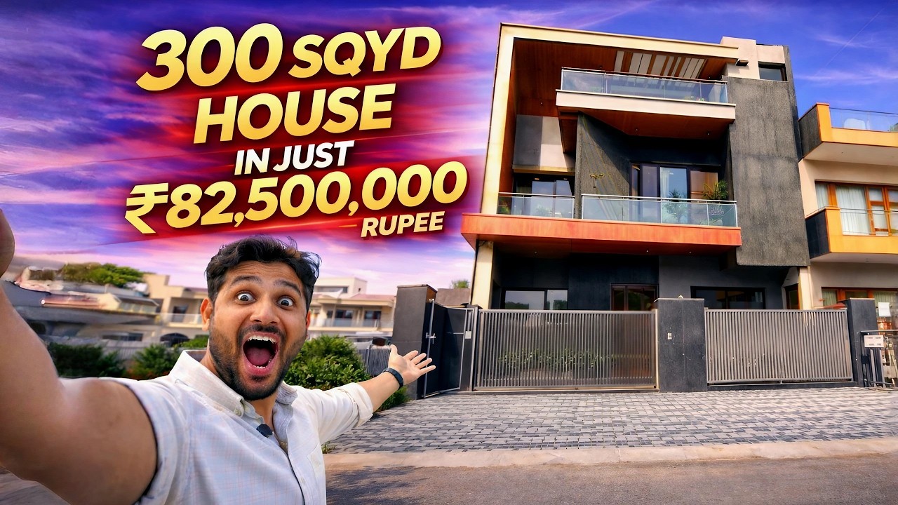 🔥 LUXURY 5BHK KOTHI FOR SALE IN MOHALI | 12 MARLA FULLY AUTOMATED HOUSE WITH LIFT