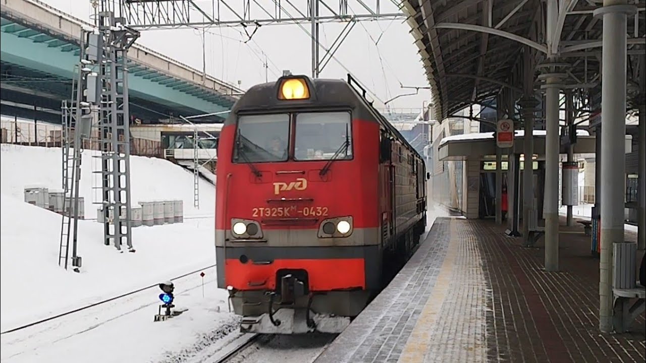 Тепловоз 2ТЭ25Км-0432 идет на взлёт! 