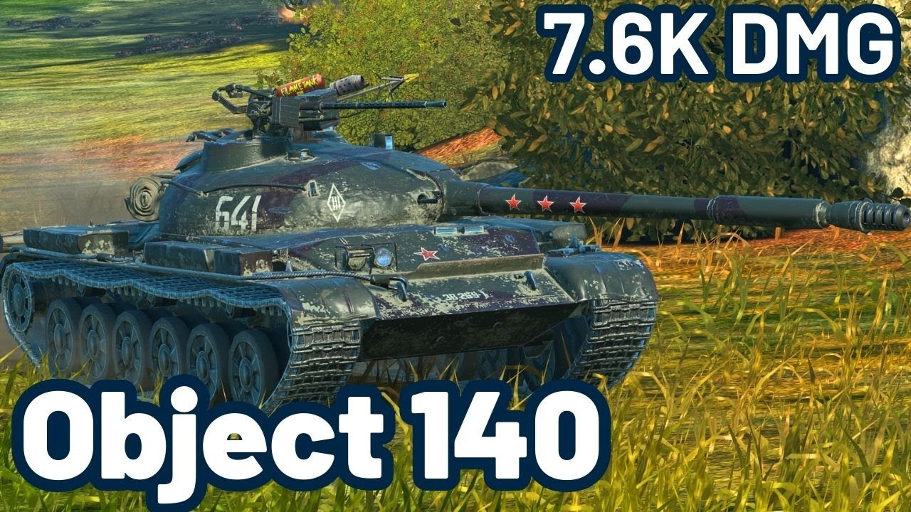 Object 140 | 7.6K DAMAGE | 2 KILLS | WOT Blitz Pro Replays