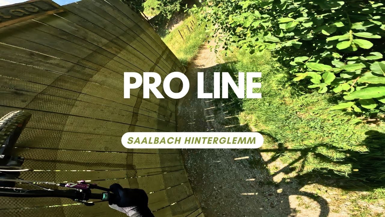 PRO Line Bikepark Saalbach Hinterglemm Austria 🇦🇹 Trail Review ganze Strecke Full Run POV RAW