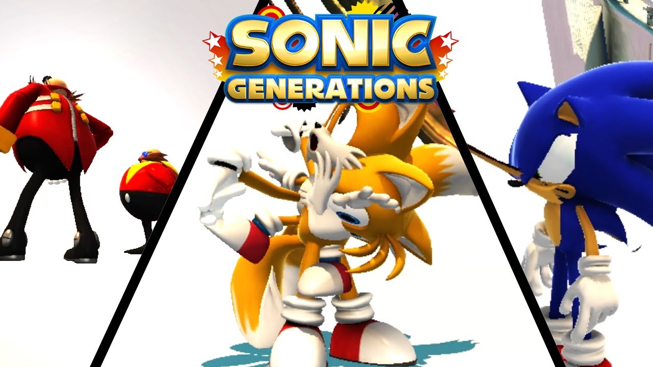 Исследование кат-сцен за пределами игрового поля в Sonic Generations